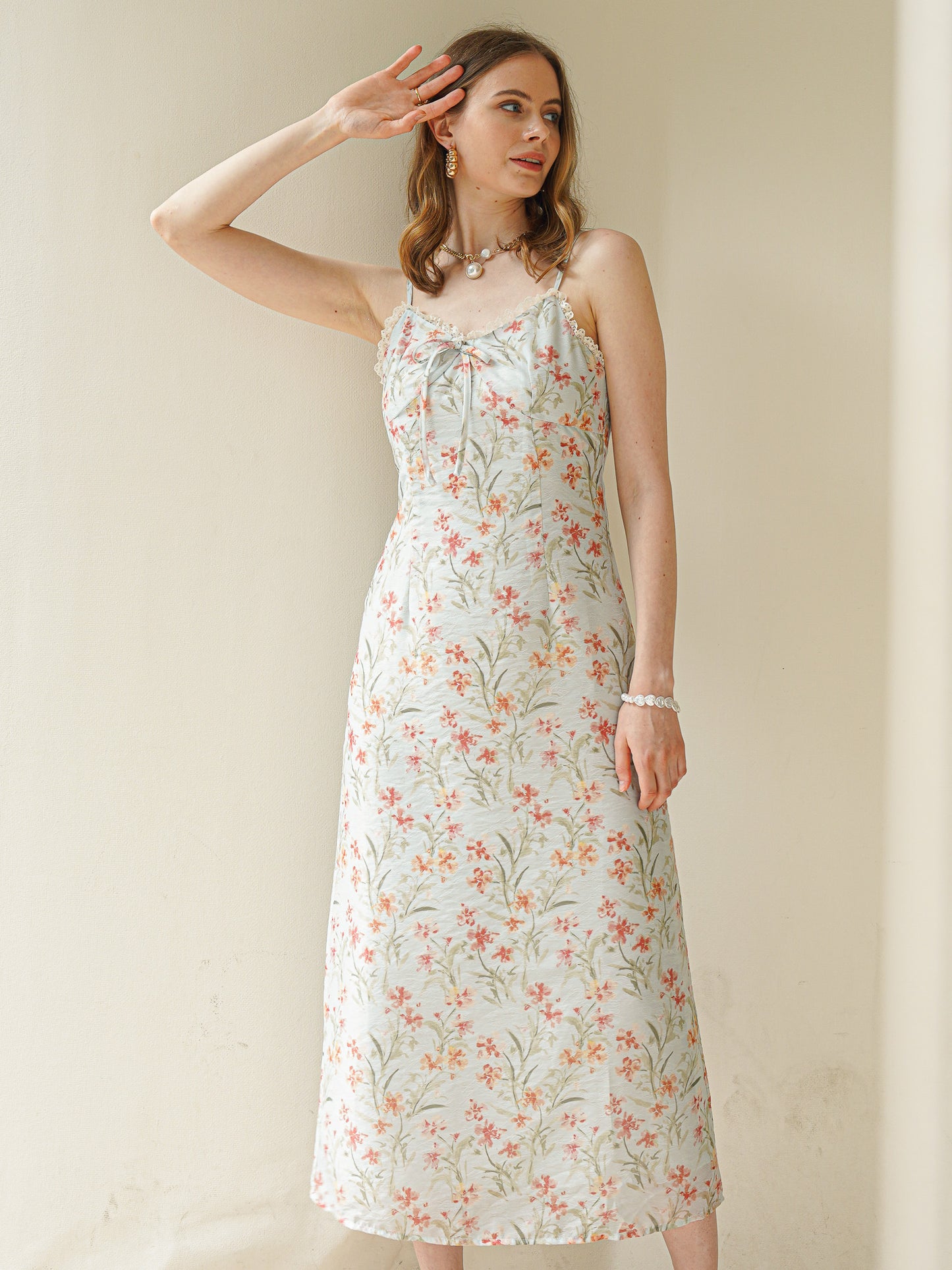 Serene Bloom Maxi Dress (2S-2M-2L)