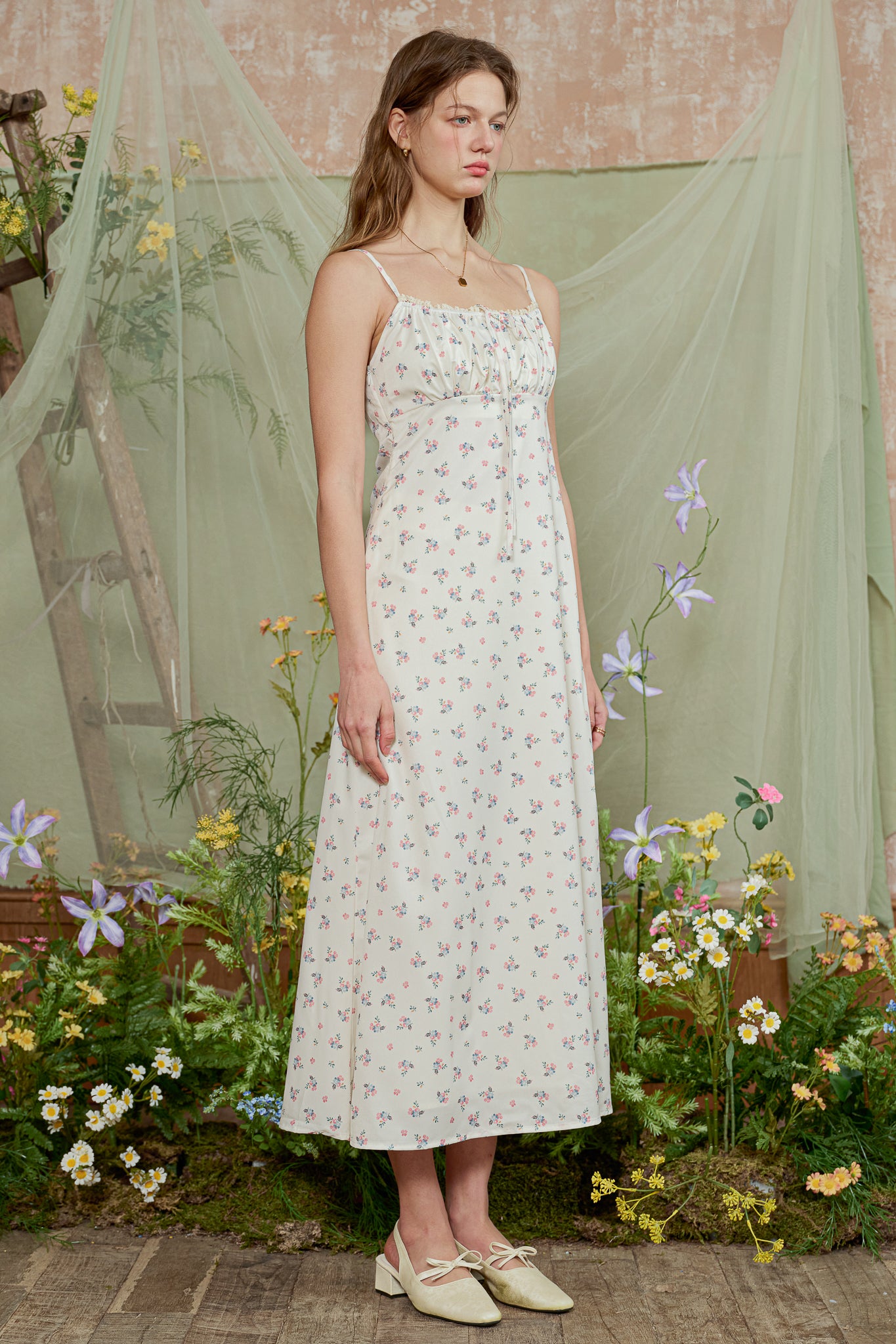 RP2827 - Sunday Picnic Floral Maxi Dress (2S-2M-2L)