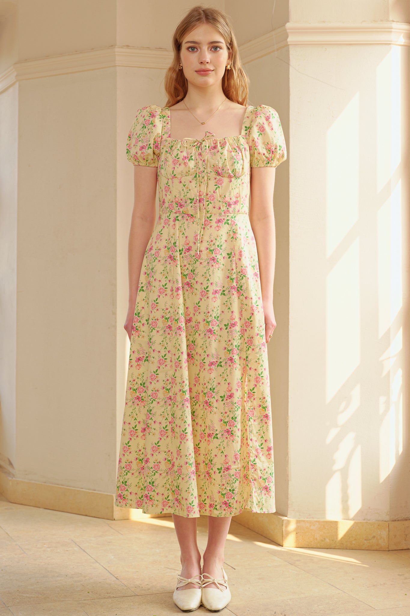 RP2346 - Vintage Garden Party Midi Dress (2S-2M-2L)