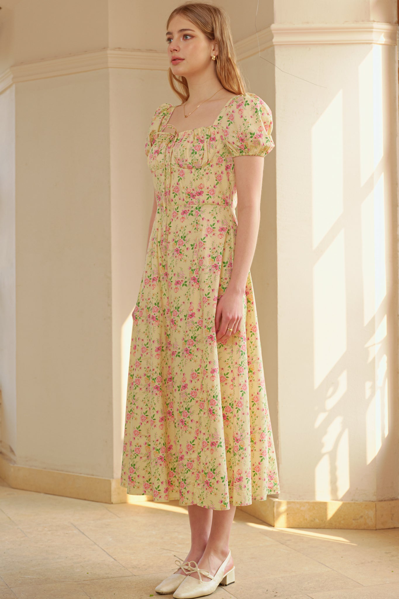 RP2346 - Vintage Garden Party Midi Dress (2S-2M-2L)